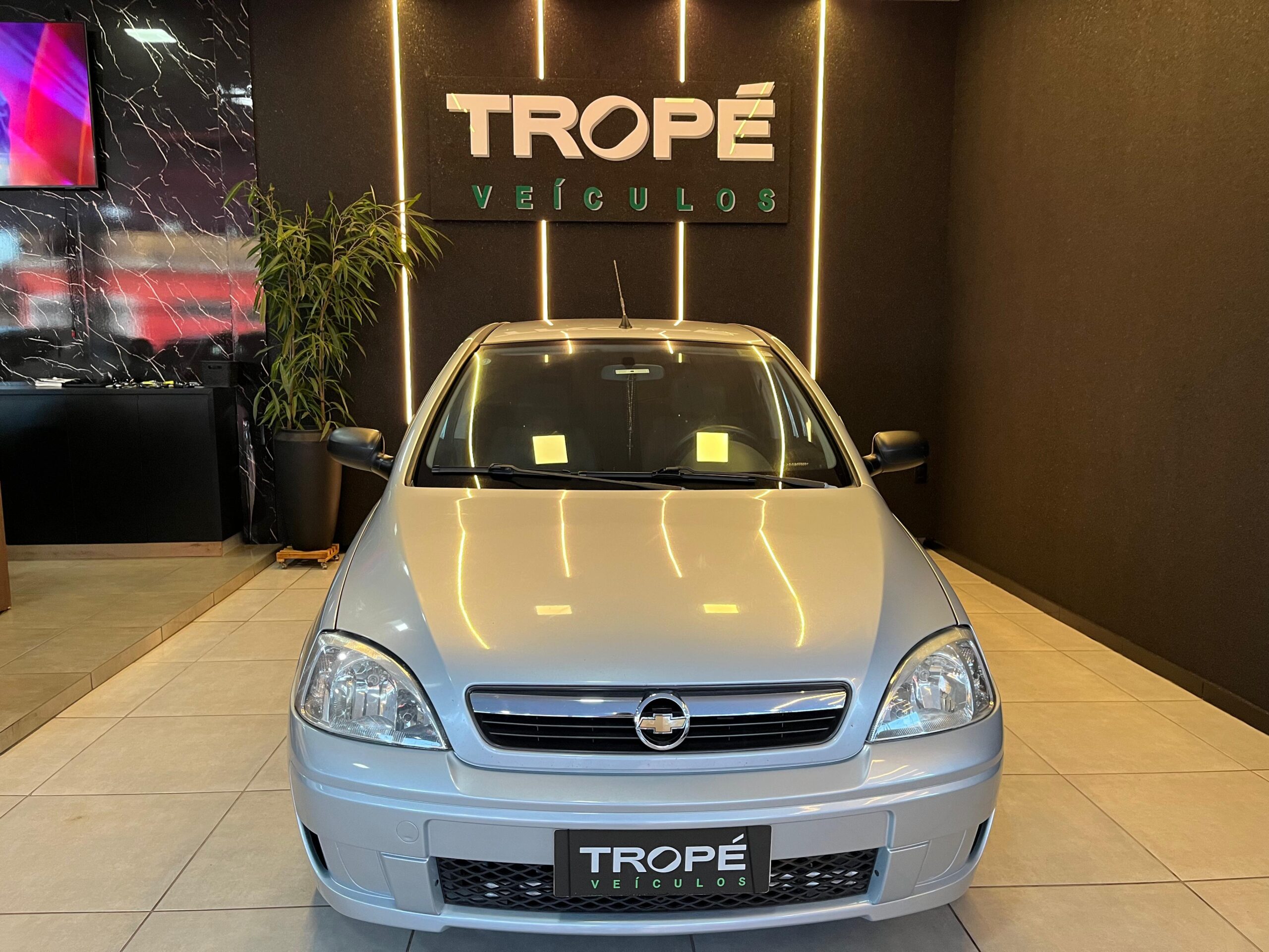 CHEVROLET CORSA HATCH MAXX FLEX 2012-PRATA (5)