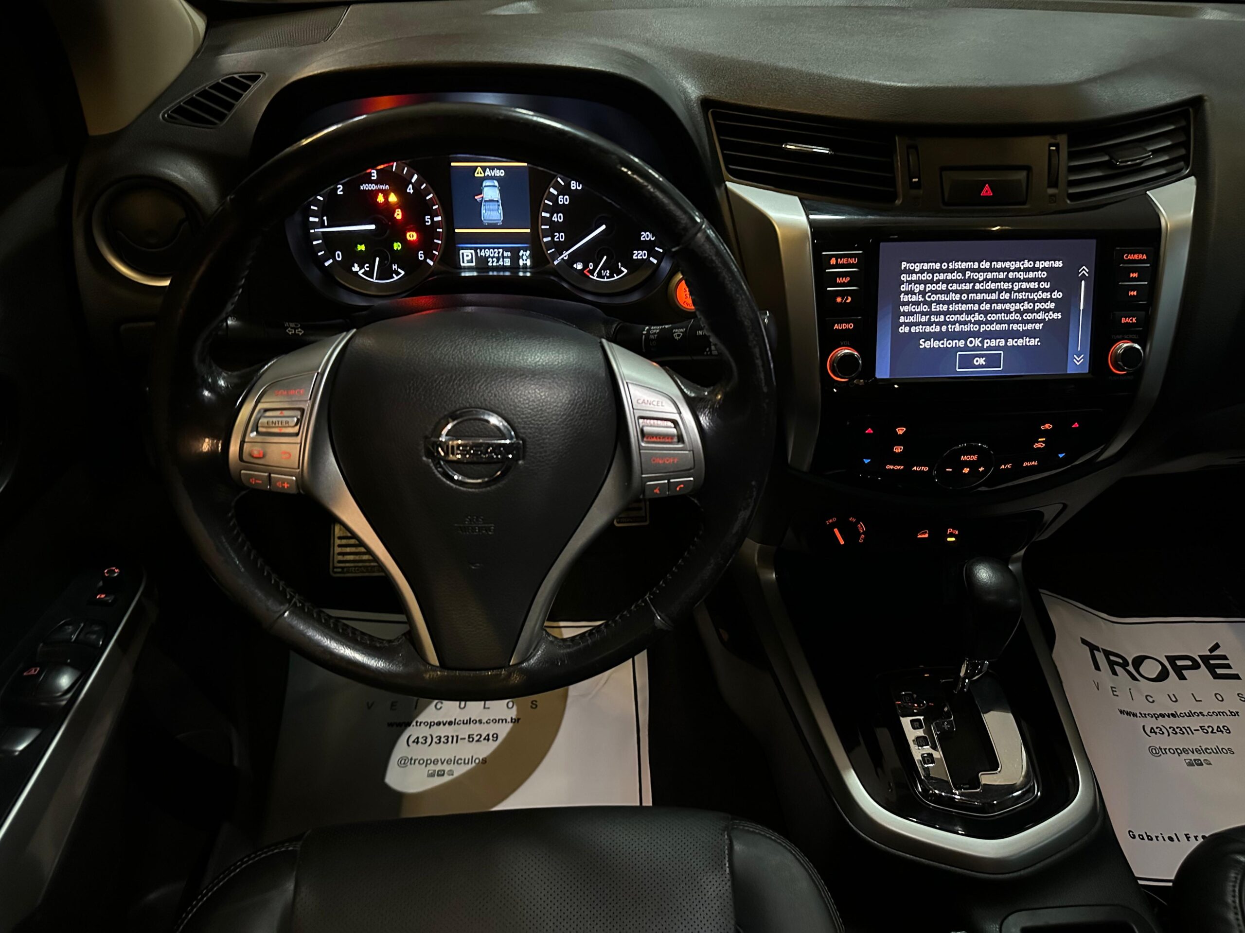 NISSAN FRONTIER XE X4 DIESEL 2019-PRATA (7)