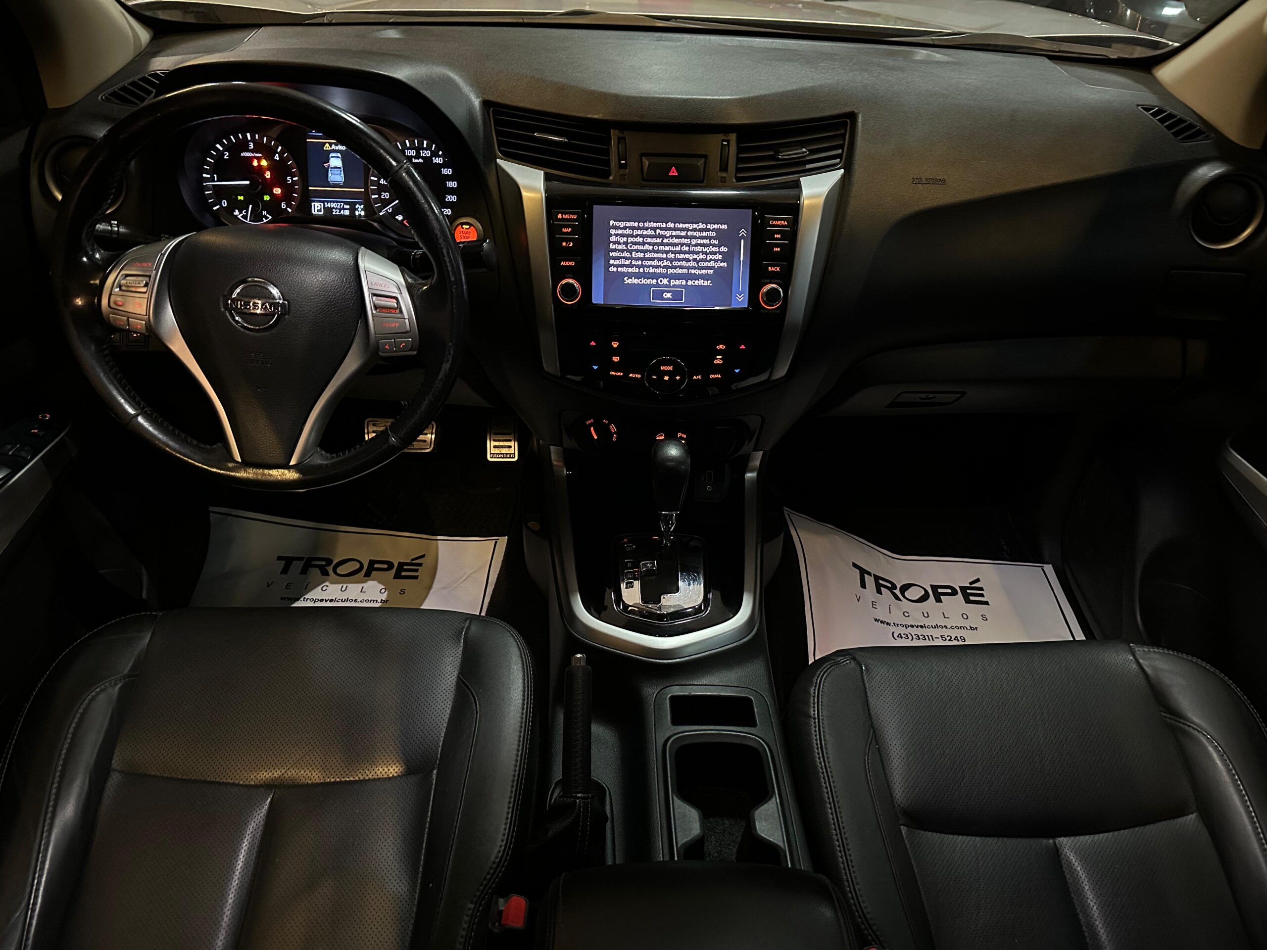 NISSAN FRONTIER XE X4 DIESEL 2019-PRATA (8)
