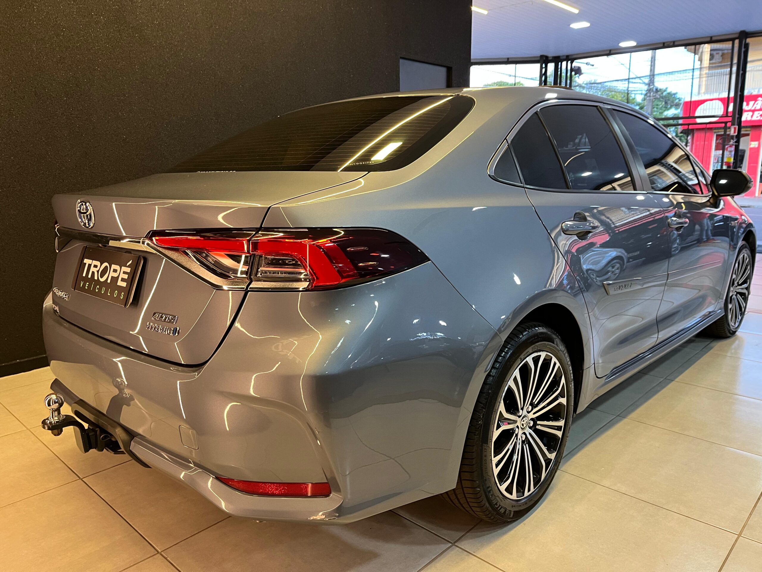 TOYOTA COROLLA APREMIUM FLEX 2021-CINZA(5)