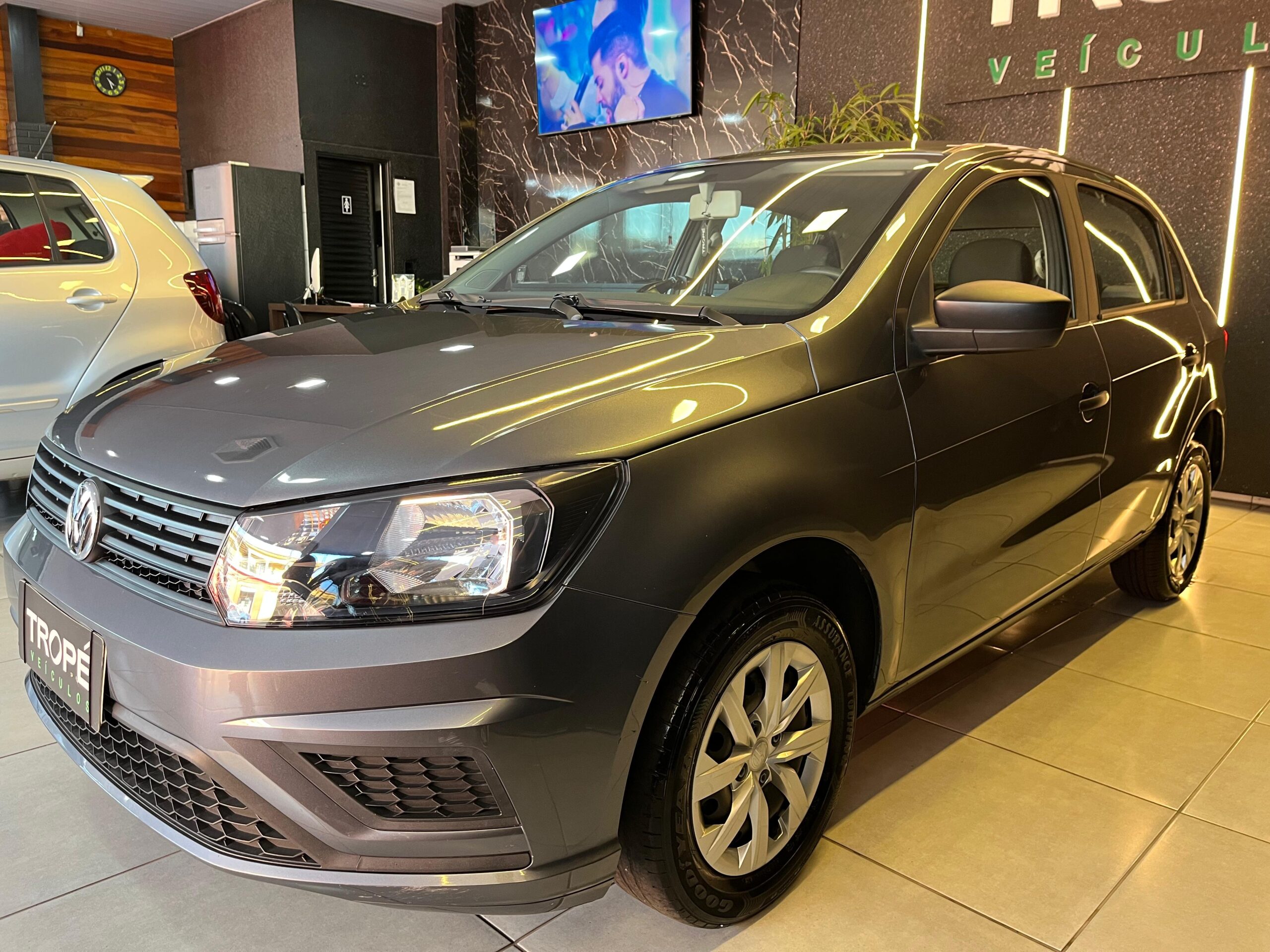 VOLKSWAGEN GOL 1.0L MC4 FLEX 2022-CINZA (5)