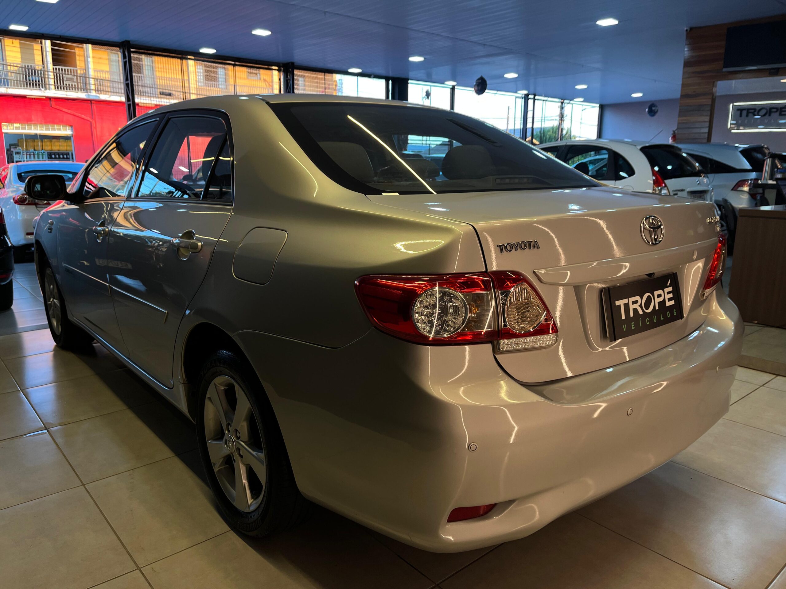 TOYOTA COROLLA GLI FLEX 2012-PRATA (3)