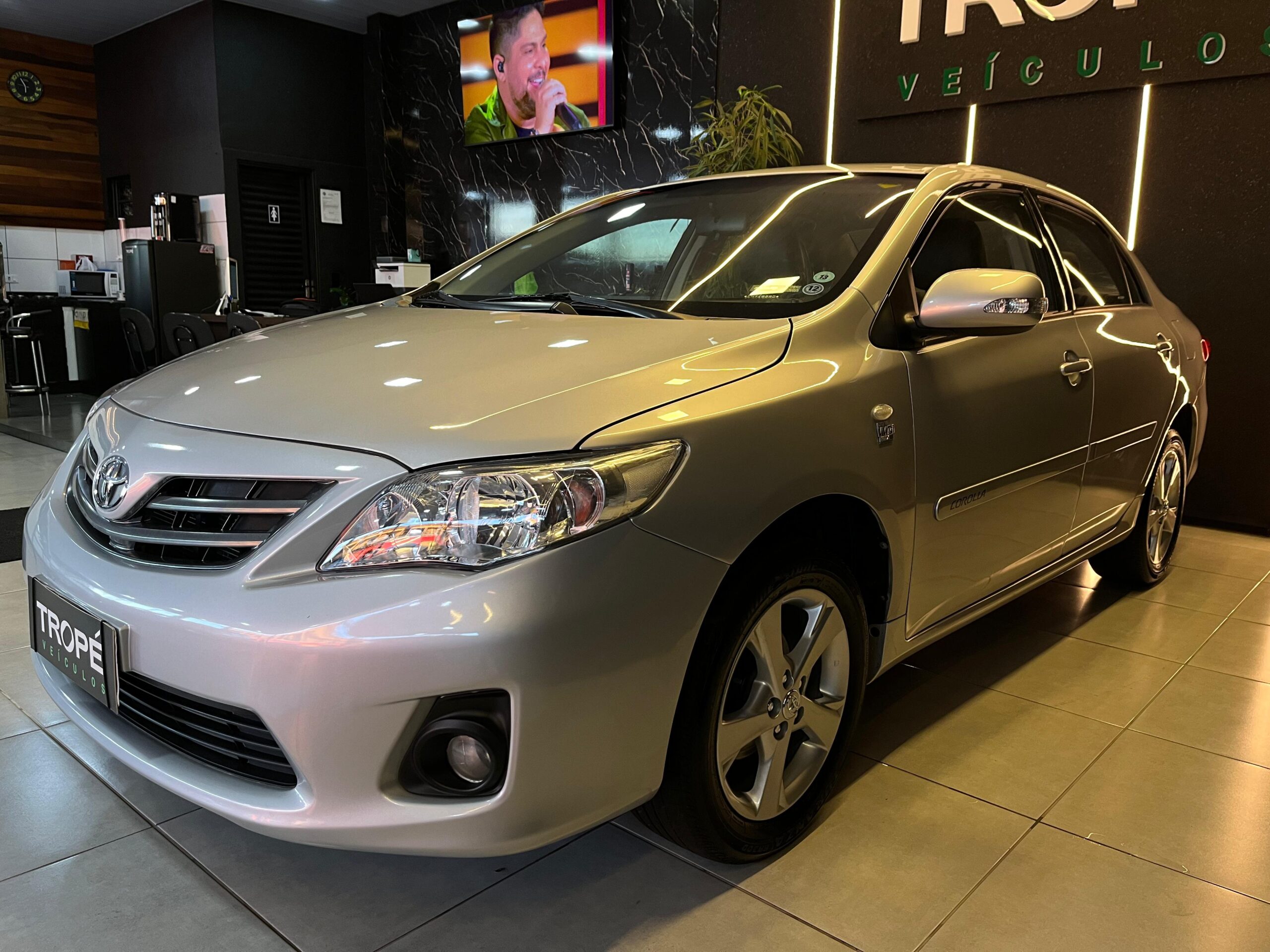 TOYOTA COROLLA GLI FLEX 2012-PRATA (5)