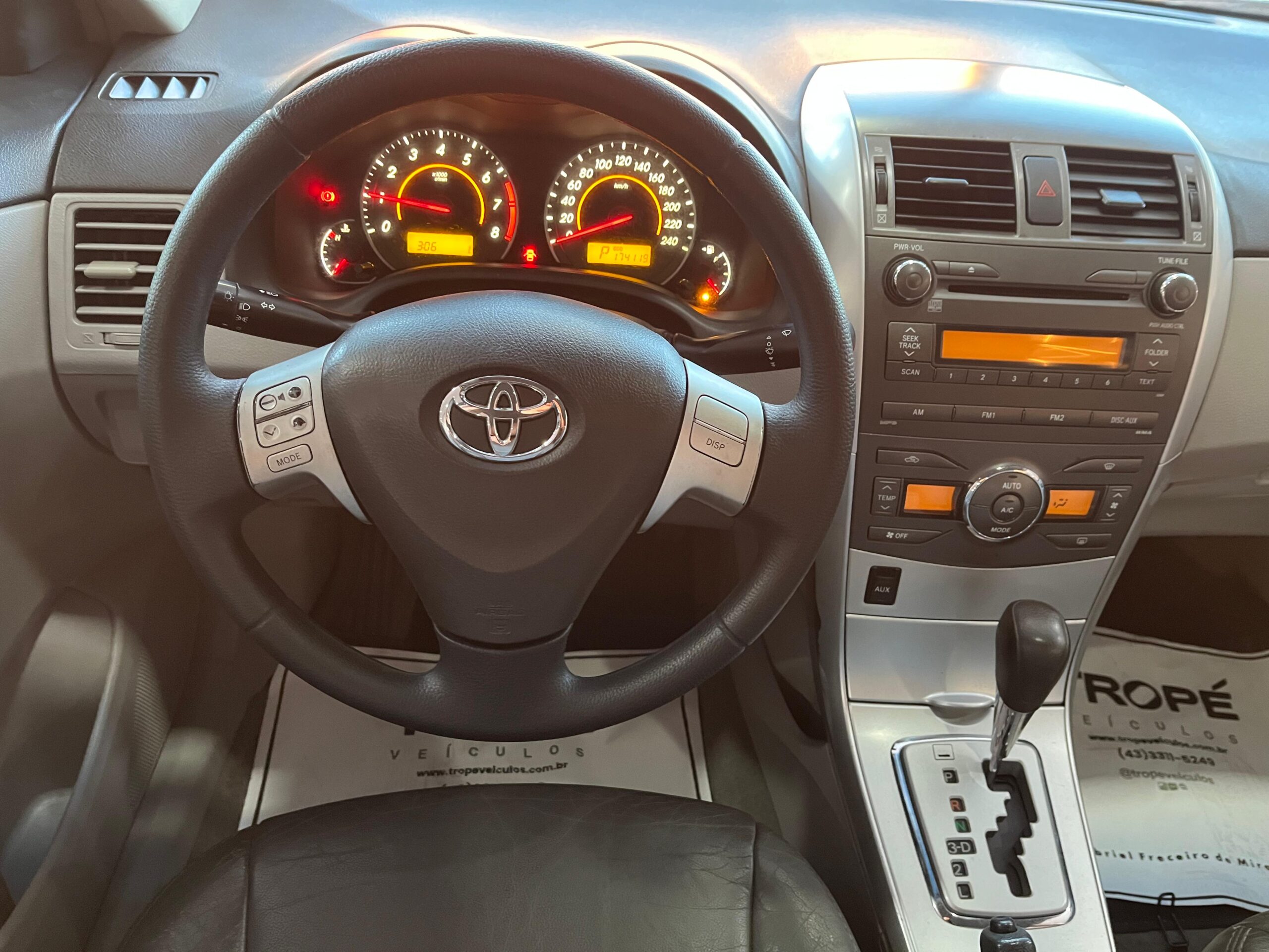 TOYOTA COROLLA GLI FLEX 2012-PRATA (6)