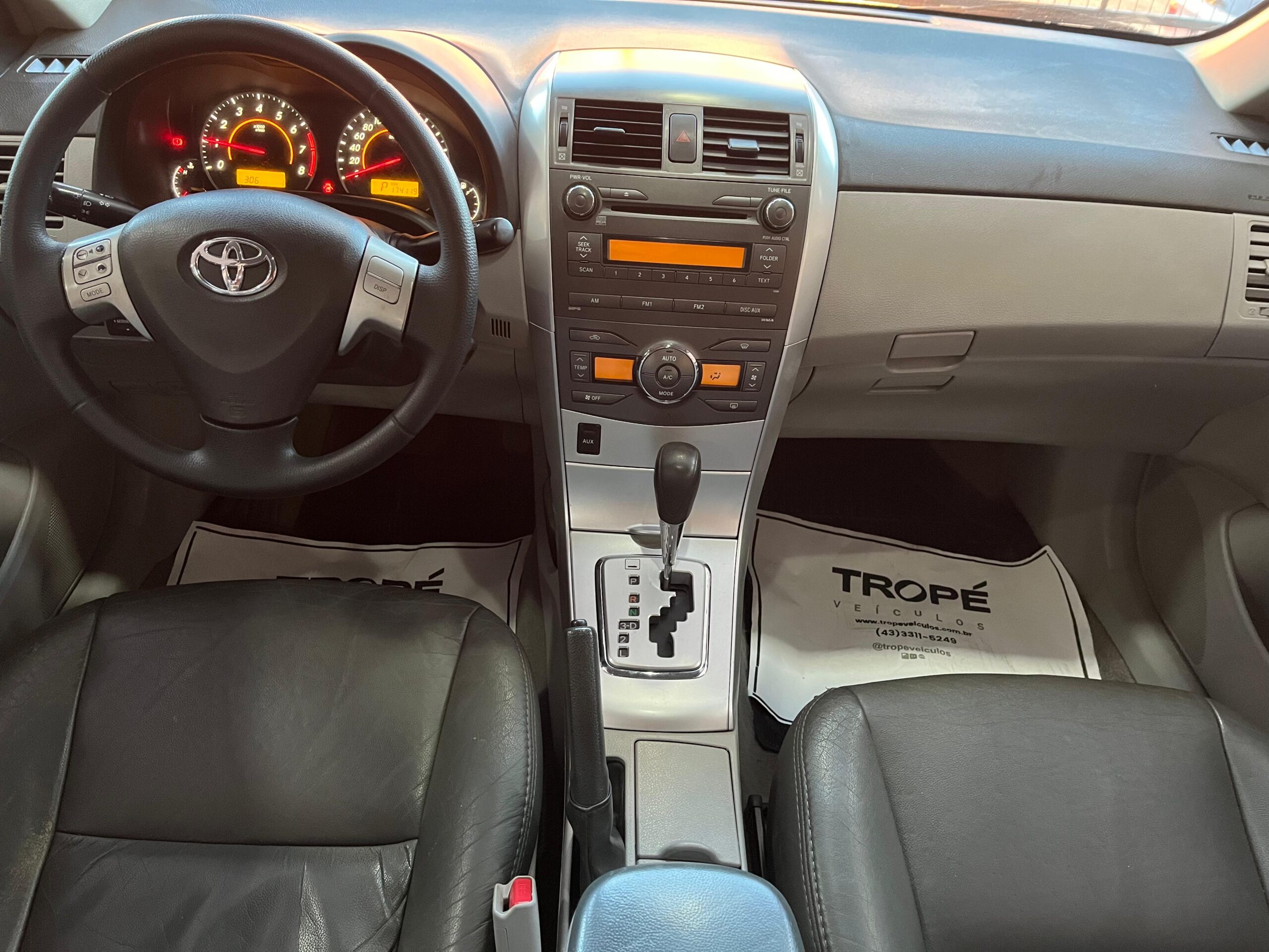 TOYOTA COROLLA GLI FLEX 2012-PRATA (8)