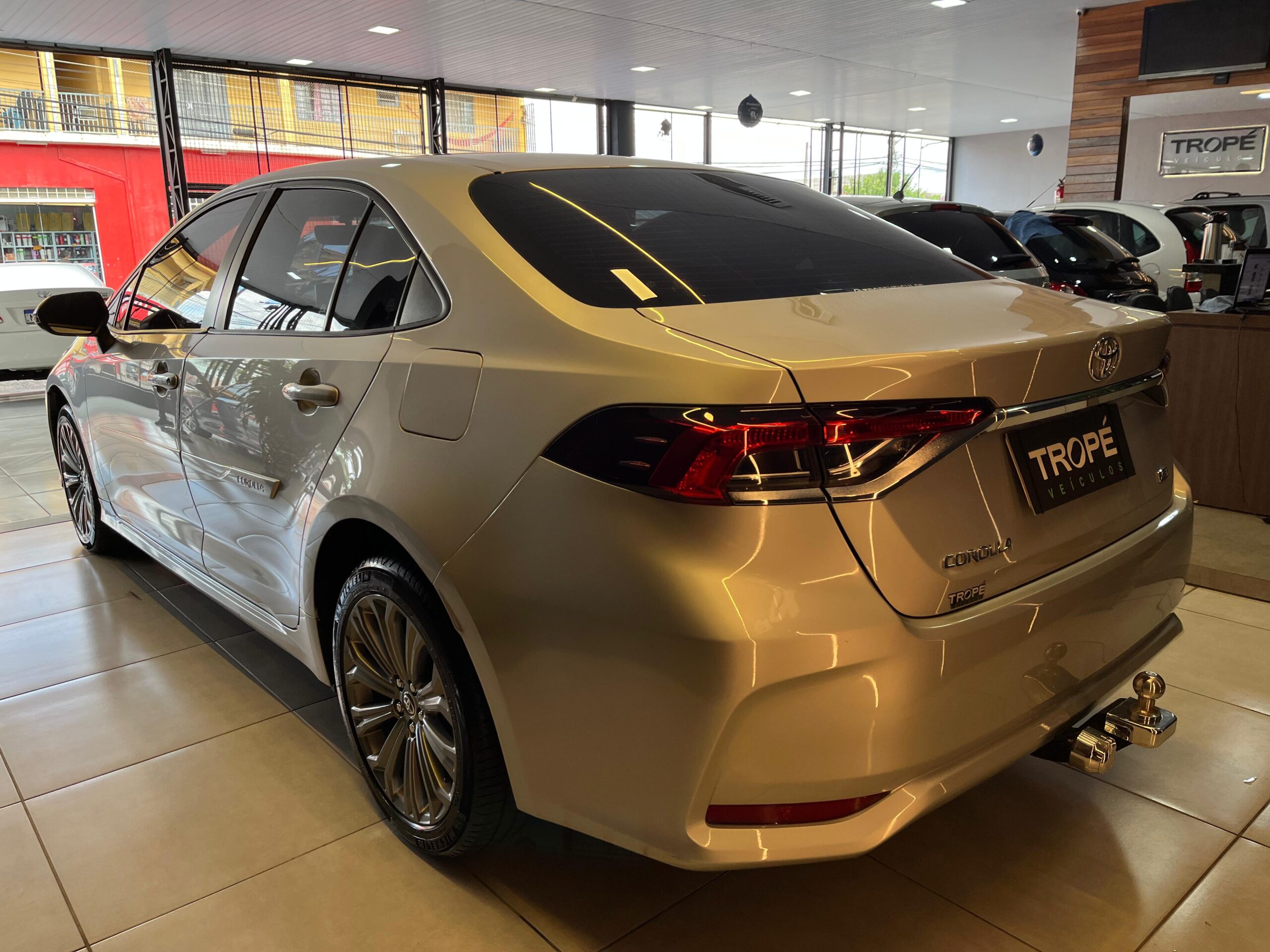 TOYOTA COROLLA XEI 2.0 FLEX 2021-PRATA (4)