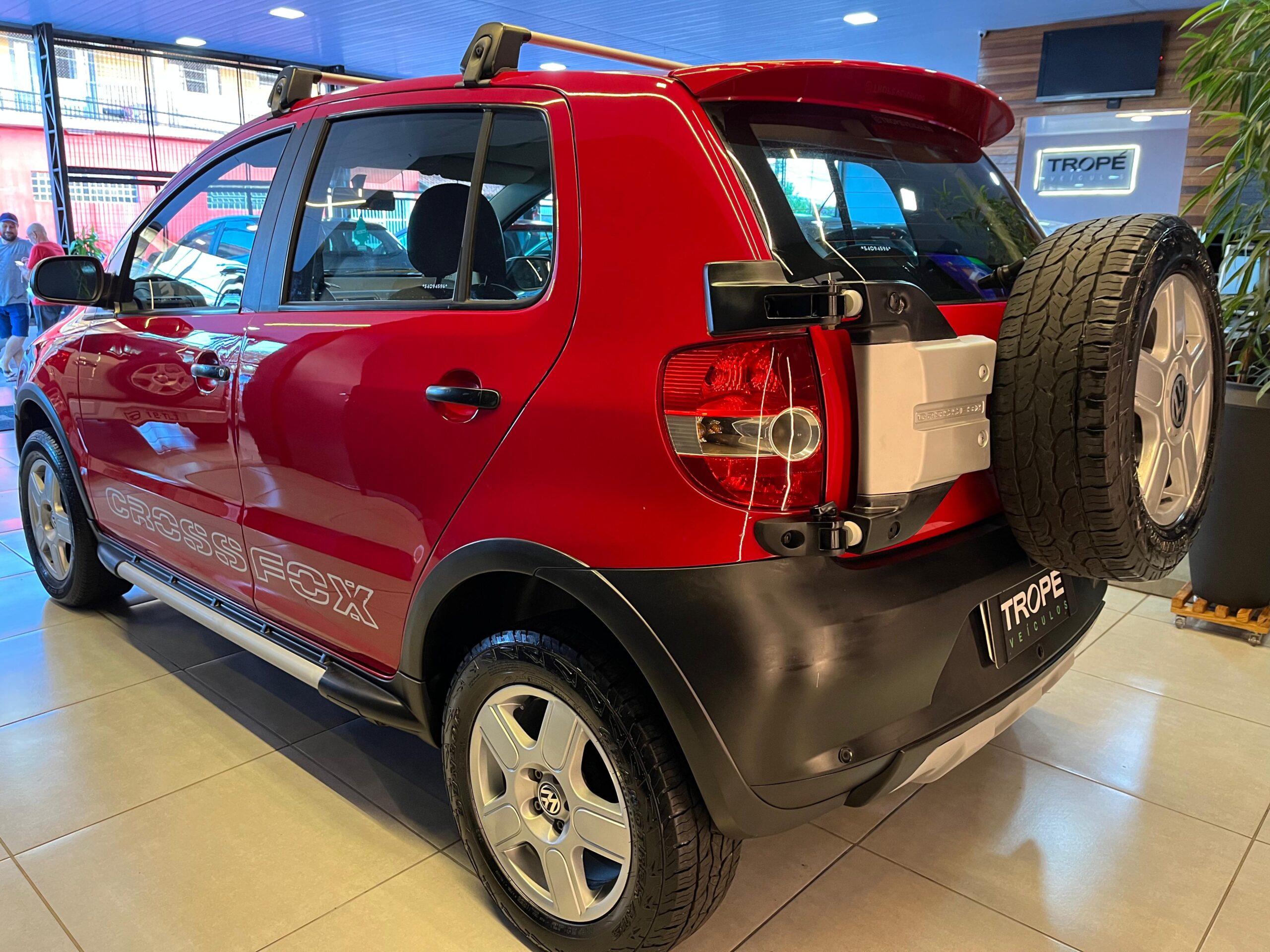 VOLKSWAGEN CROSSFOX FLEX 2005-VERMELHO (5)
