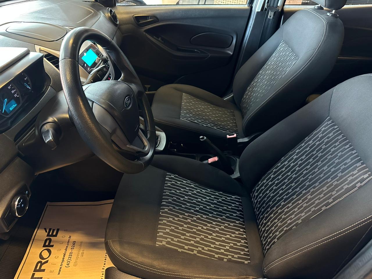 FORD KA 1.5 SE 2019-PRETO (4)