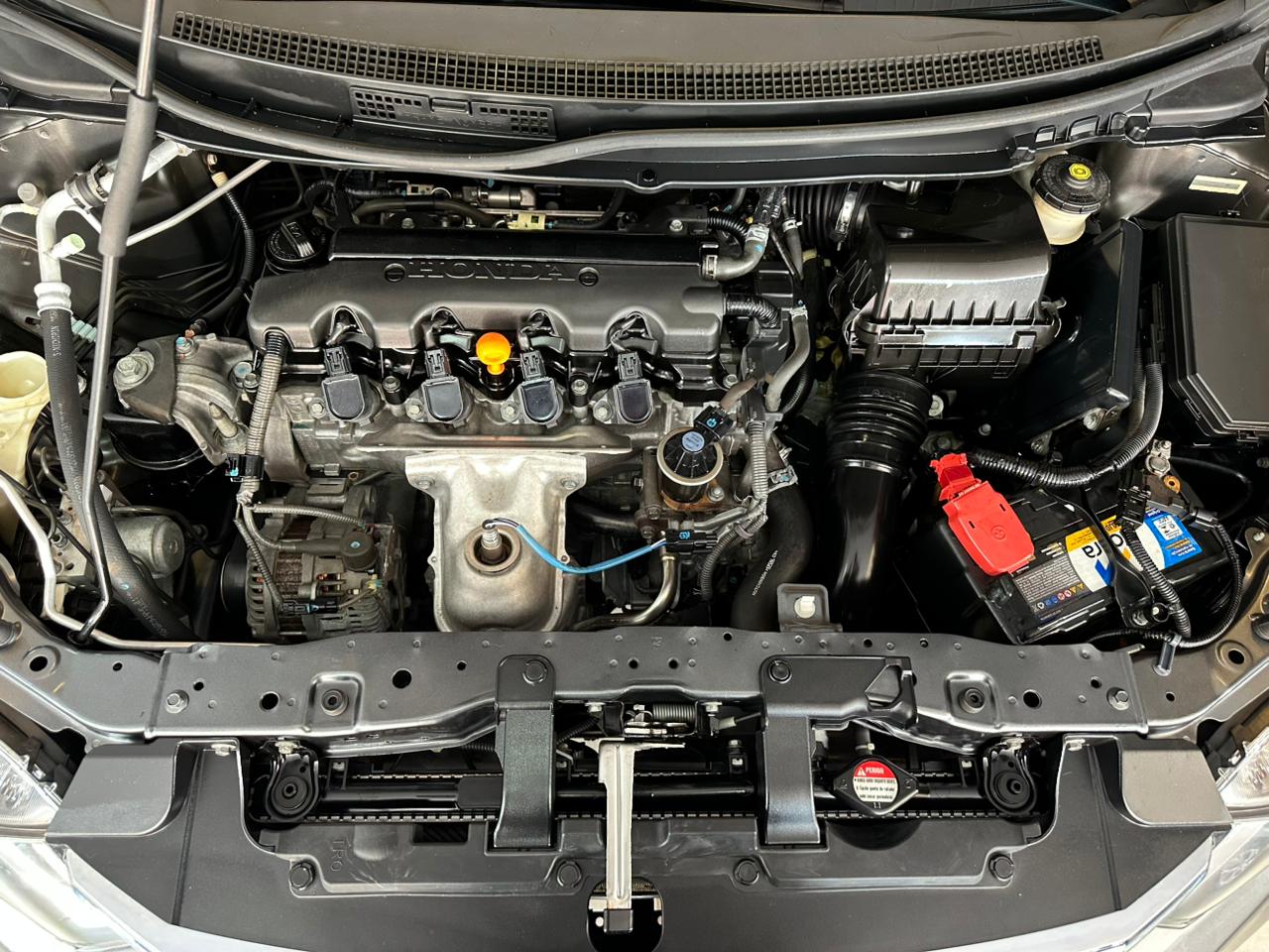 HONDA CIVIC 1.8 EXS FLEX 2012-CINZA (10)