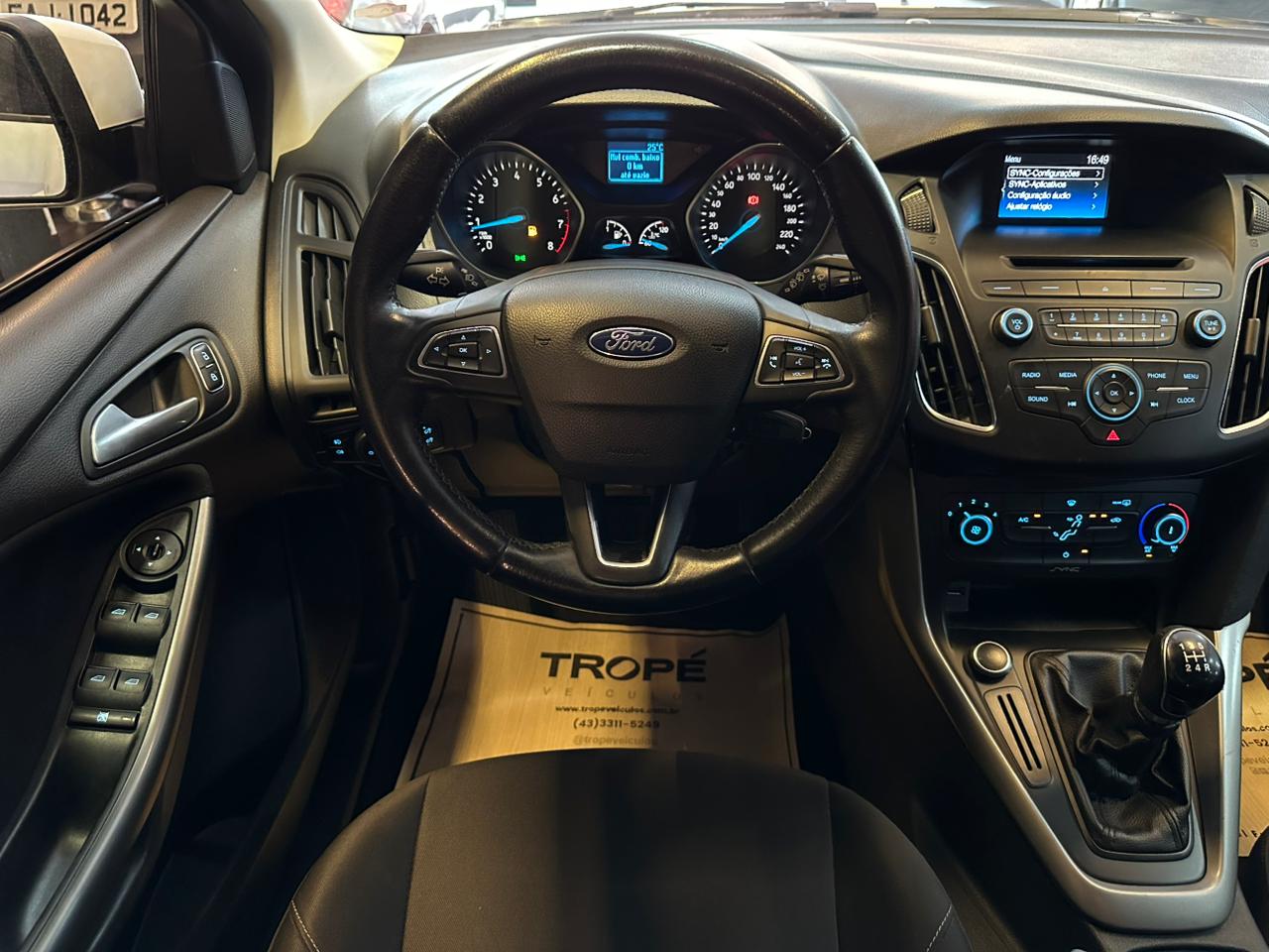 FORD FOCUS SE 1.6 HC FLEX 2019-BRANCO (6)