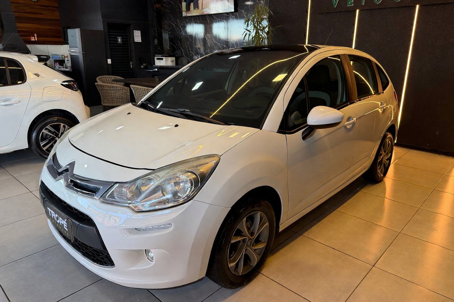 CITROEN C3 1.5 TENDANCE 8V FLEX 4P MANUAL FLEX 2015-BRANCO (2)