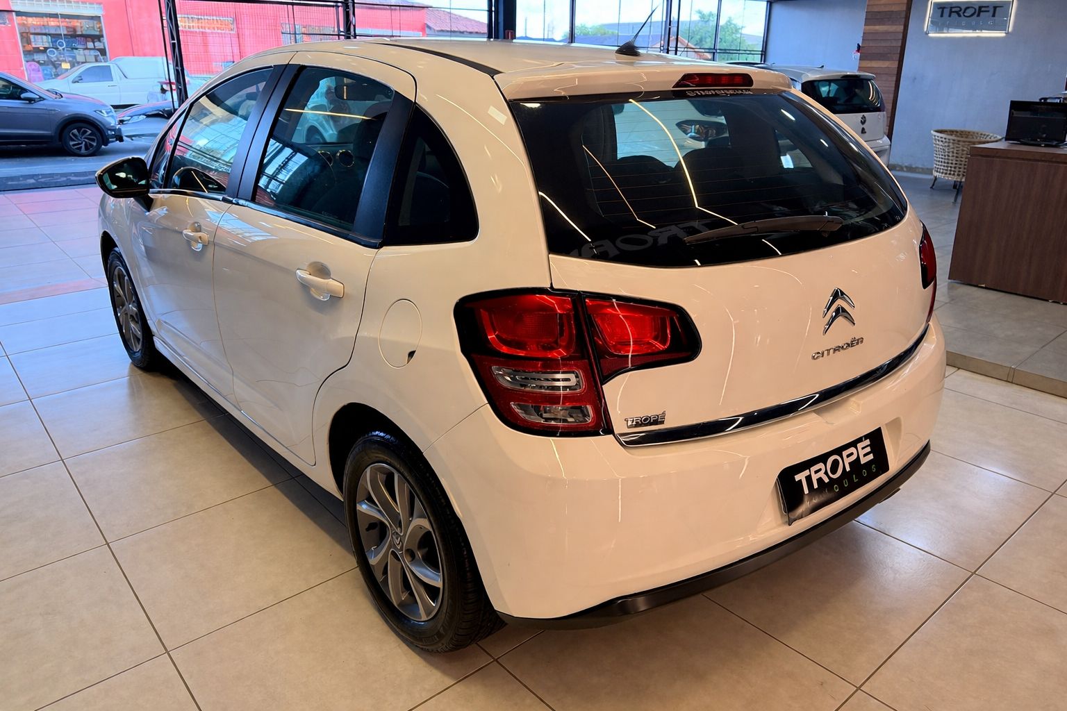 CITROEN C3 1.5 TENDANCE 8V FLEX 4P MANUAL FLEX 2015-BRANCO (3)