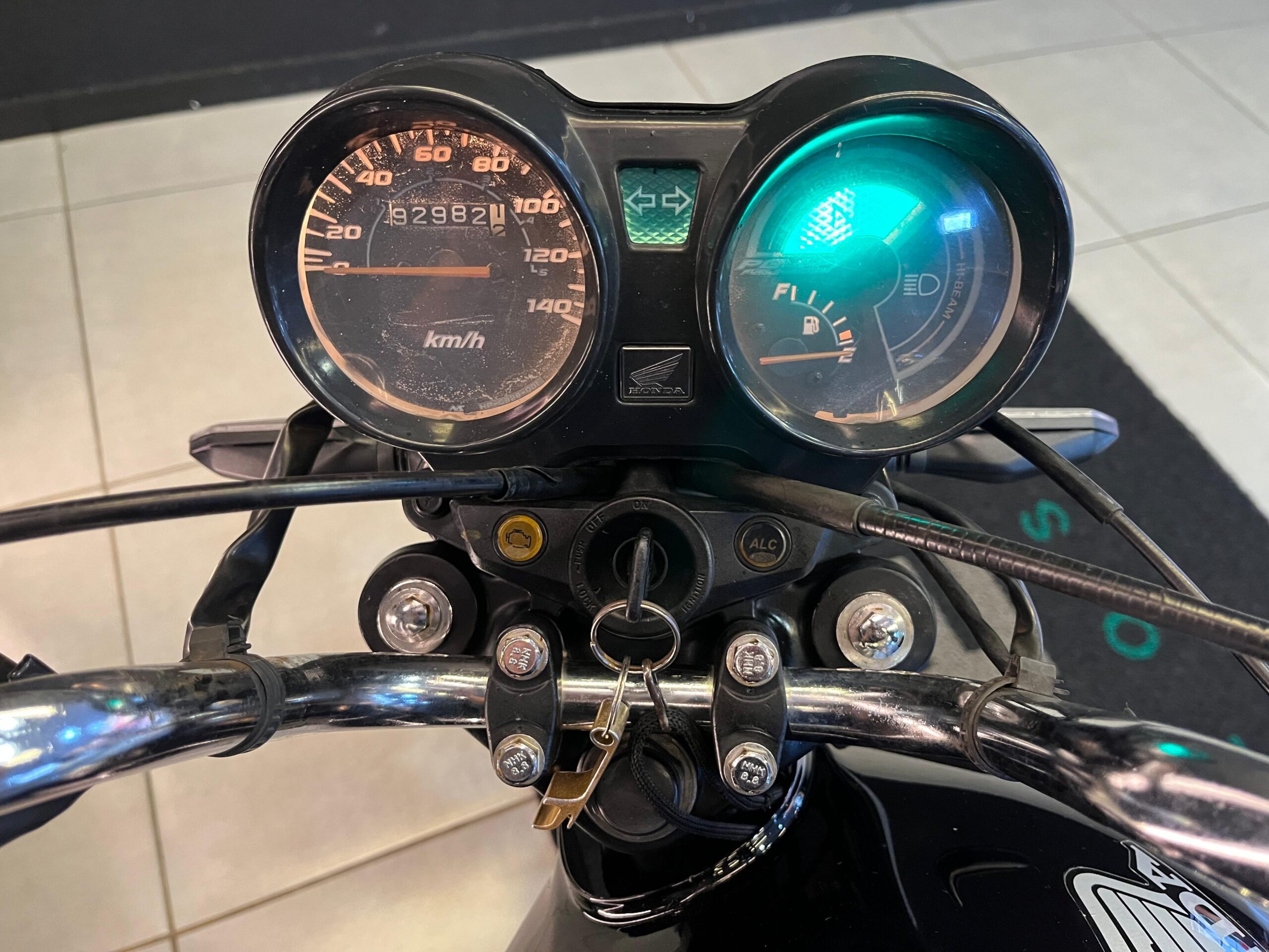 HONDA CG150 FAN ESDI FLEX 2011-PRETO (11)