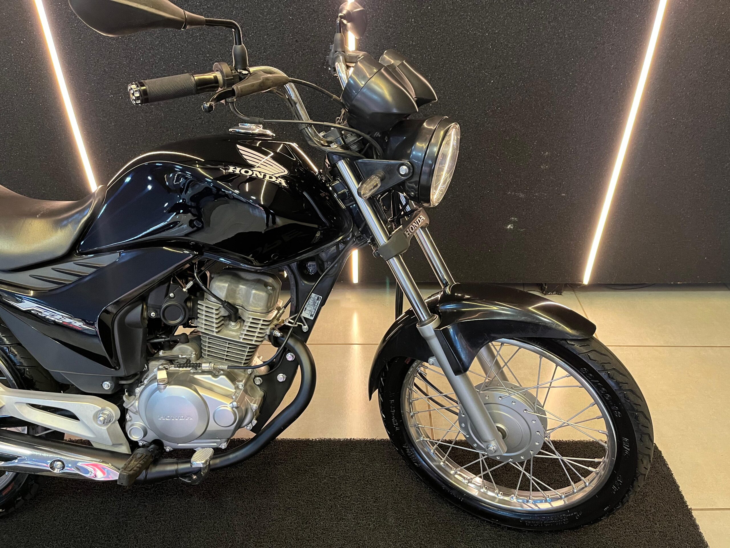 HONDA CG150 FAN ESDI FLEX 2011-PRETO (3)