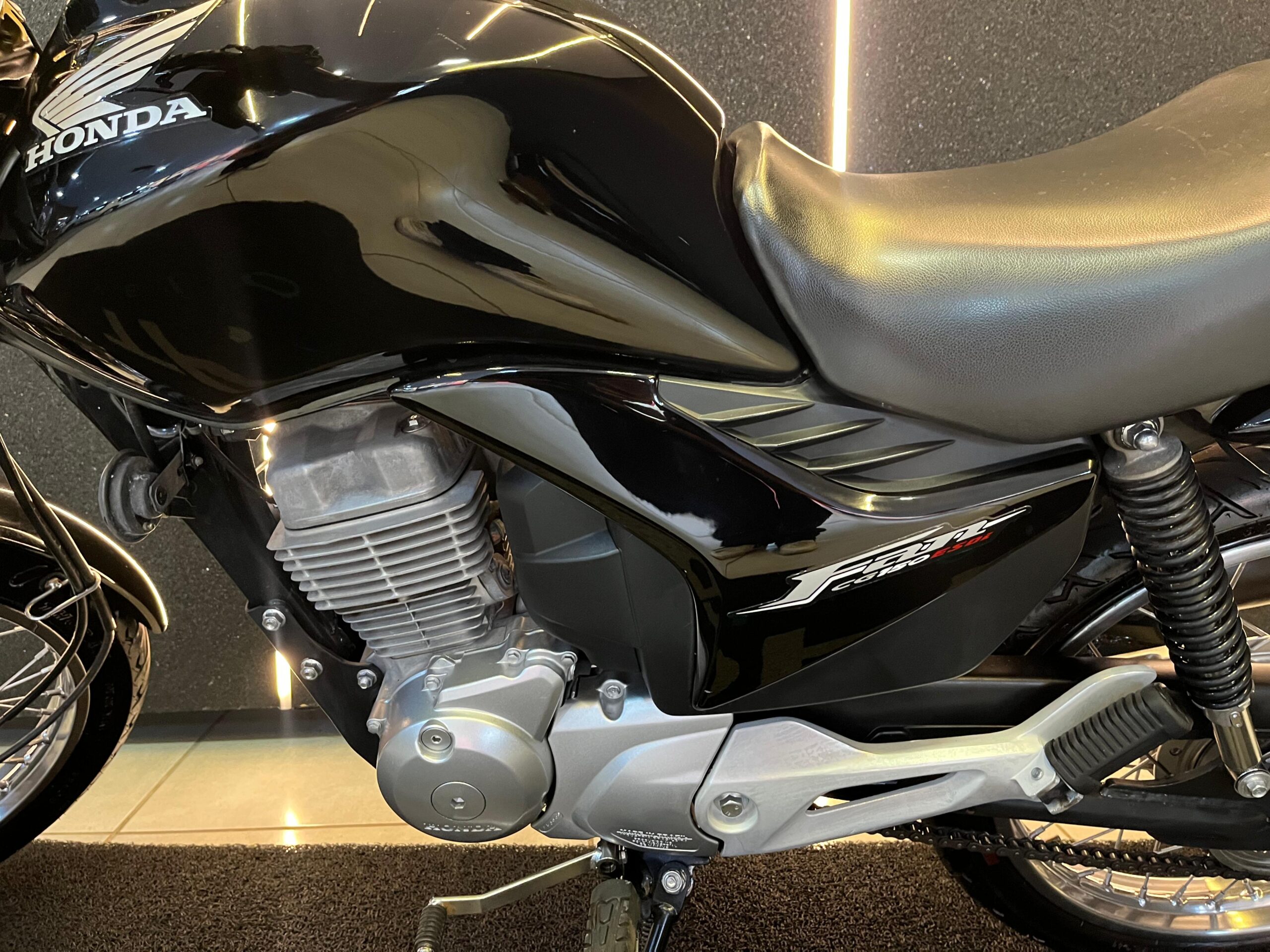 HONDA CG150 FAN ESDI FLEX 2011-PRETO (4)