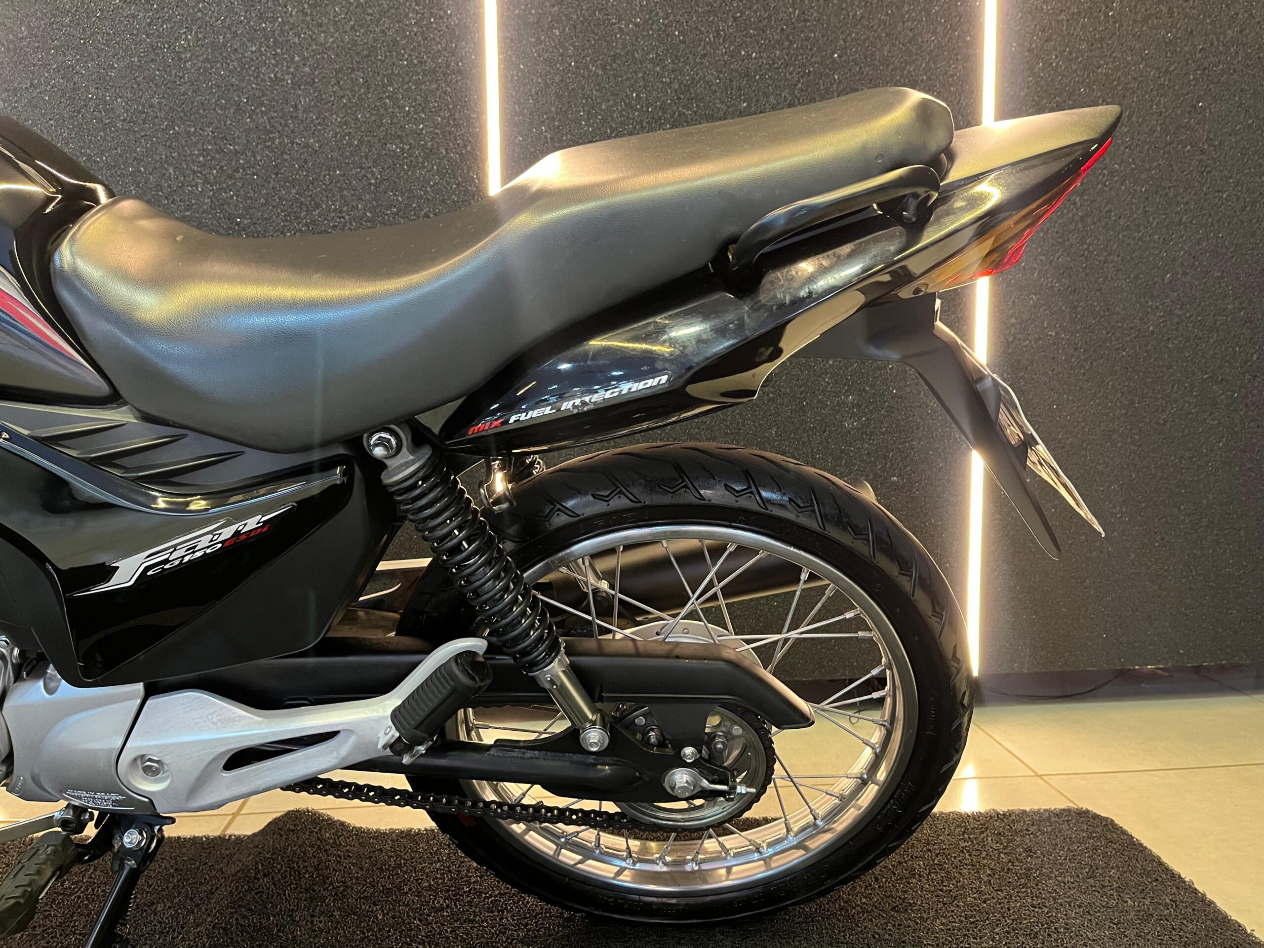 HONDA CG150 FAN ESDI FLEX 2011-PRETO (7)