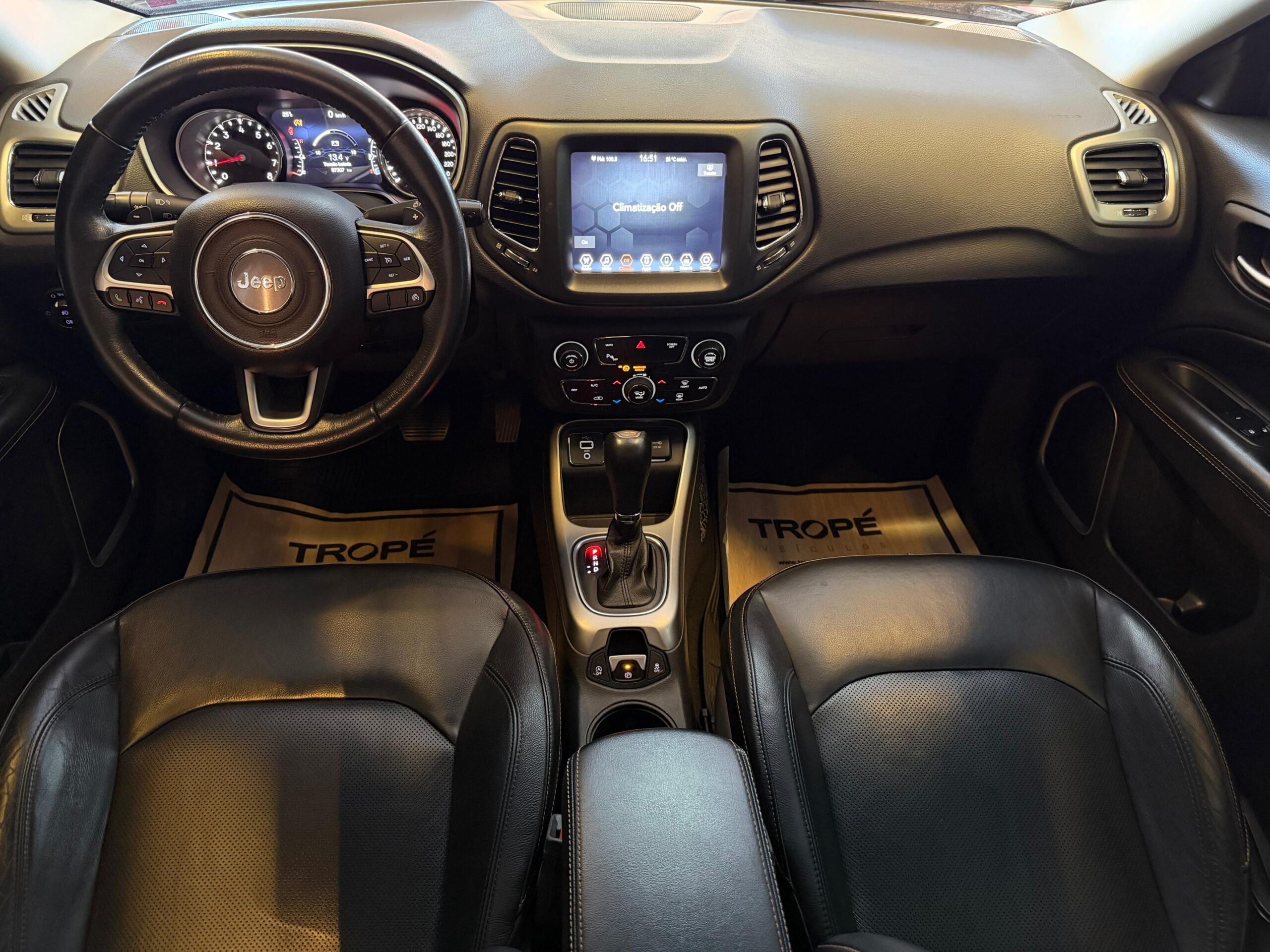 JEEP COMPASS LONGITUDE F FLEX 2019-BRANCO (6)