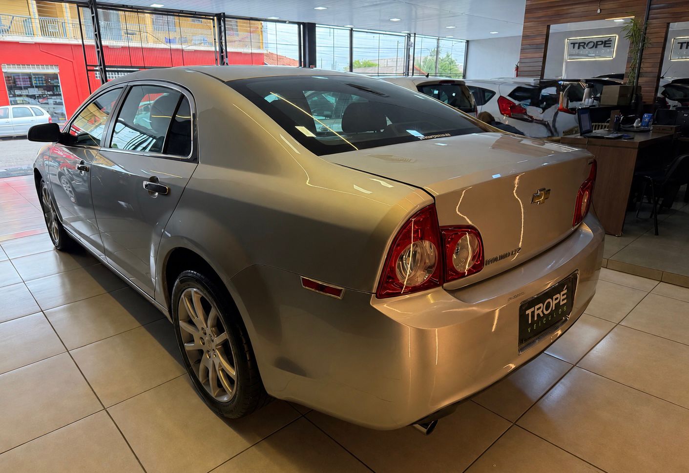 CHEVROLET MALIBU 2.4 LTZ GASOLINA 2010-PRATA (10)