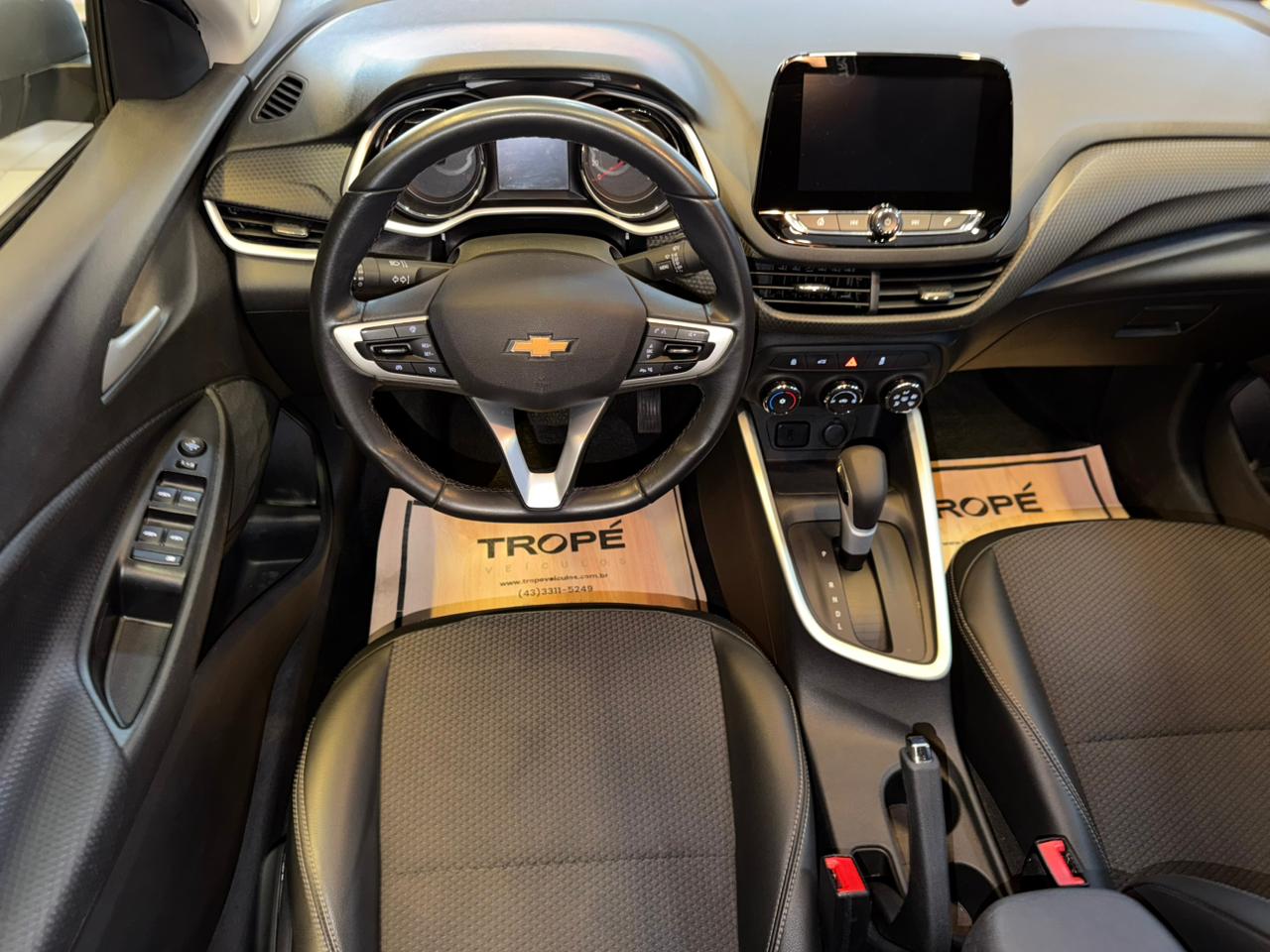 CHEVROLET ONIX PLUS 1.0 AT LTZ FLEX 2025-PRATA (9)