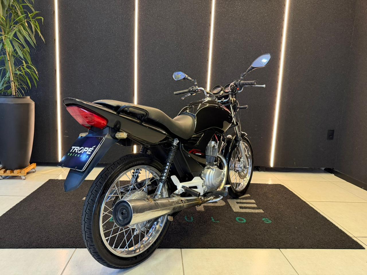 HONDA CG 125 FAN ES GASOLINA 2012-PRETO (14)