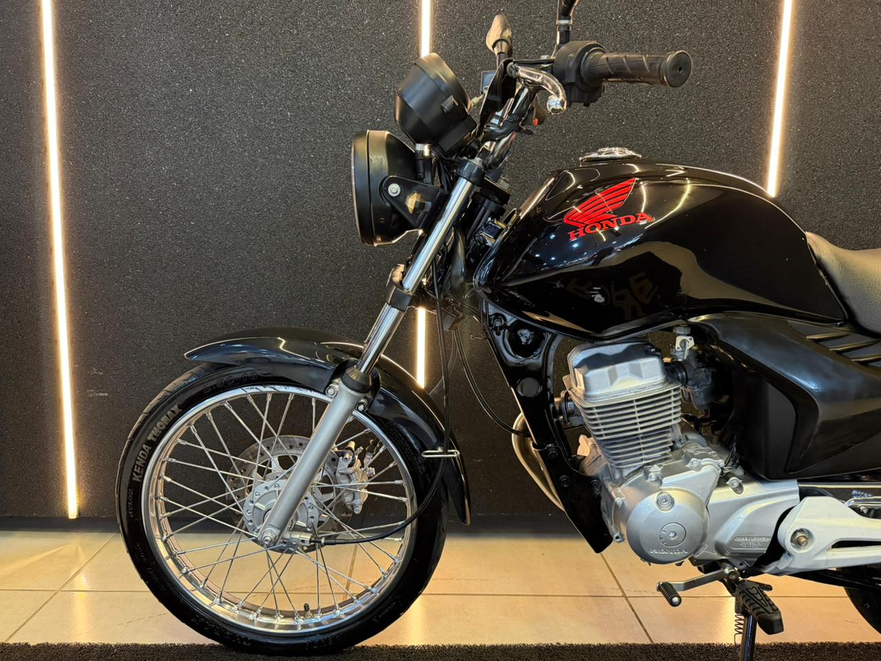 HONDA CG 125 FAN ES GASOLINA 2012-PRETO (6)