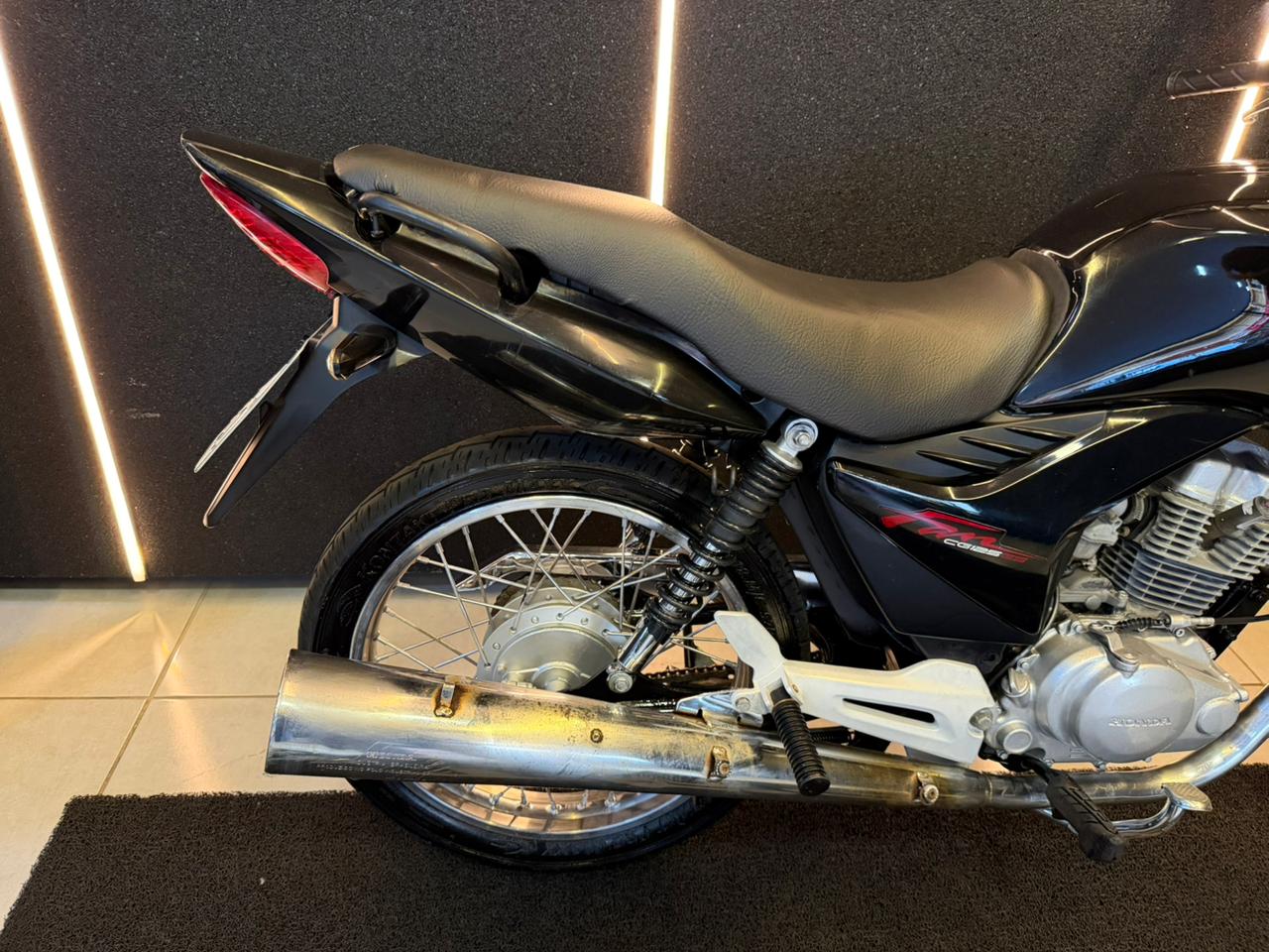 HONDA CG 125 FAN ES GASOLINA 2012-PRETO (9)
