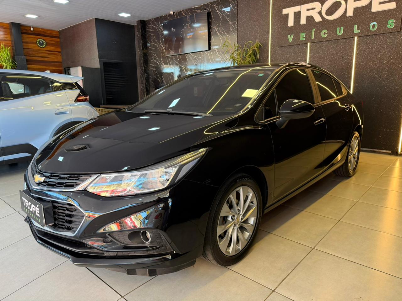 CHEVROLET CHEV CRUZE LT NB AT FLEX 2019-PRETO (4)