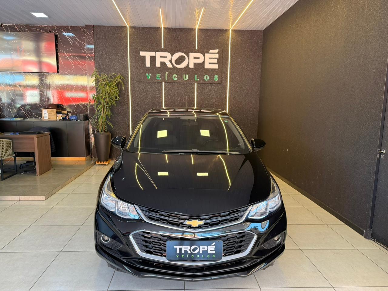 CHEVROLET CHEV CRUZE LT NB AT FLEX 2019-PRETO (5)