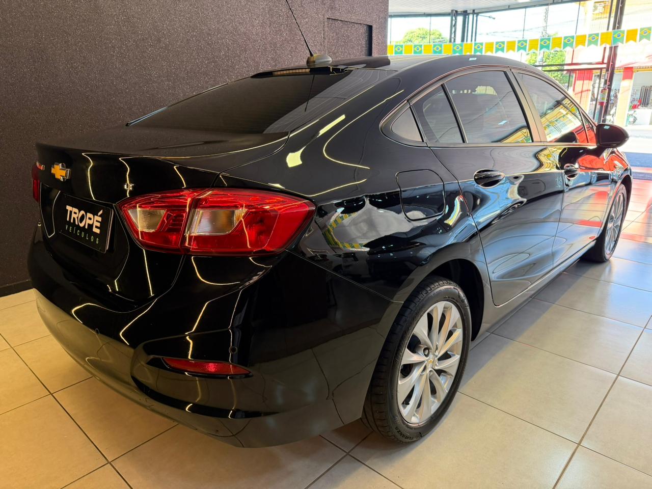 CHEVROLET CHEV CRUZE LT NB AT FLEX 2019-PRETO (6)