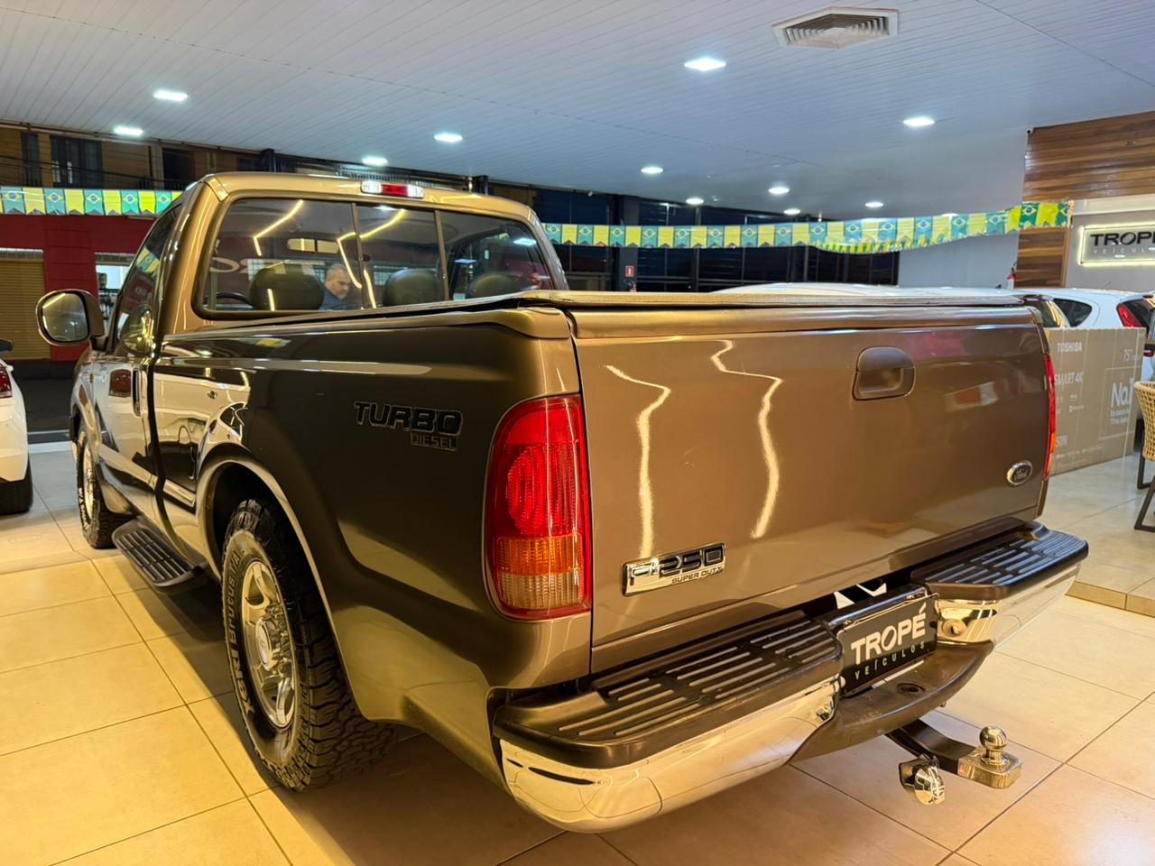 FORD F250 XLT L CS DIESEL MWM SPRINT 6CC 4.2 TURBO 2001-CINZA (3)