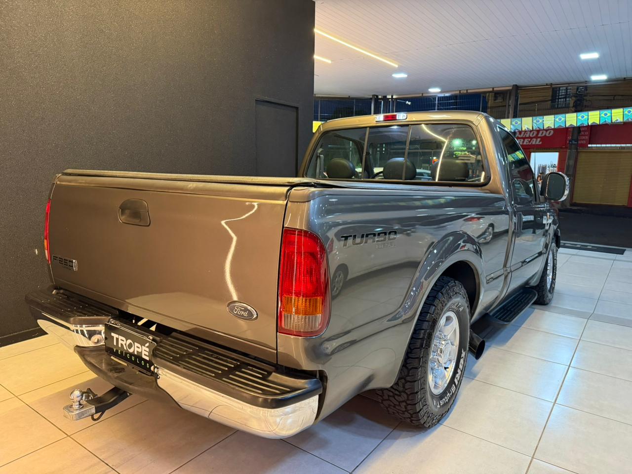 FORD F250 XLT L CS DIESEL MWM SPRINT 6CC 4.2 TURBO 2001-CINZA (4)