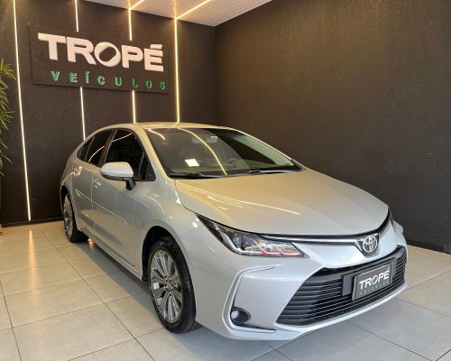 TOYOTA COROLLA XEI 2.0 FLEX 2021-PRATA (3)
